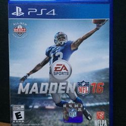 Madden 16 PS4