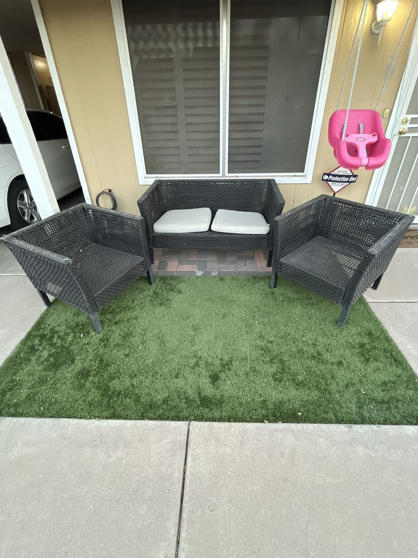 Patio Wicker Furniture Set