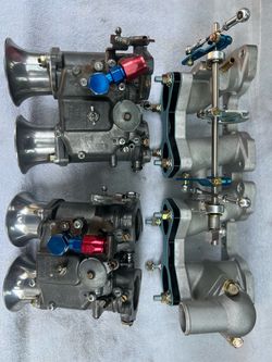 Mikuni 44phh Carbs with Nissan 720 Z24 NAPZ Intake Manifold