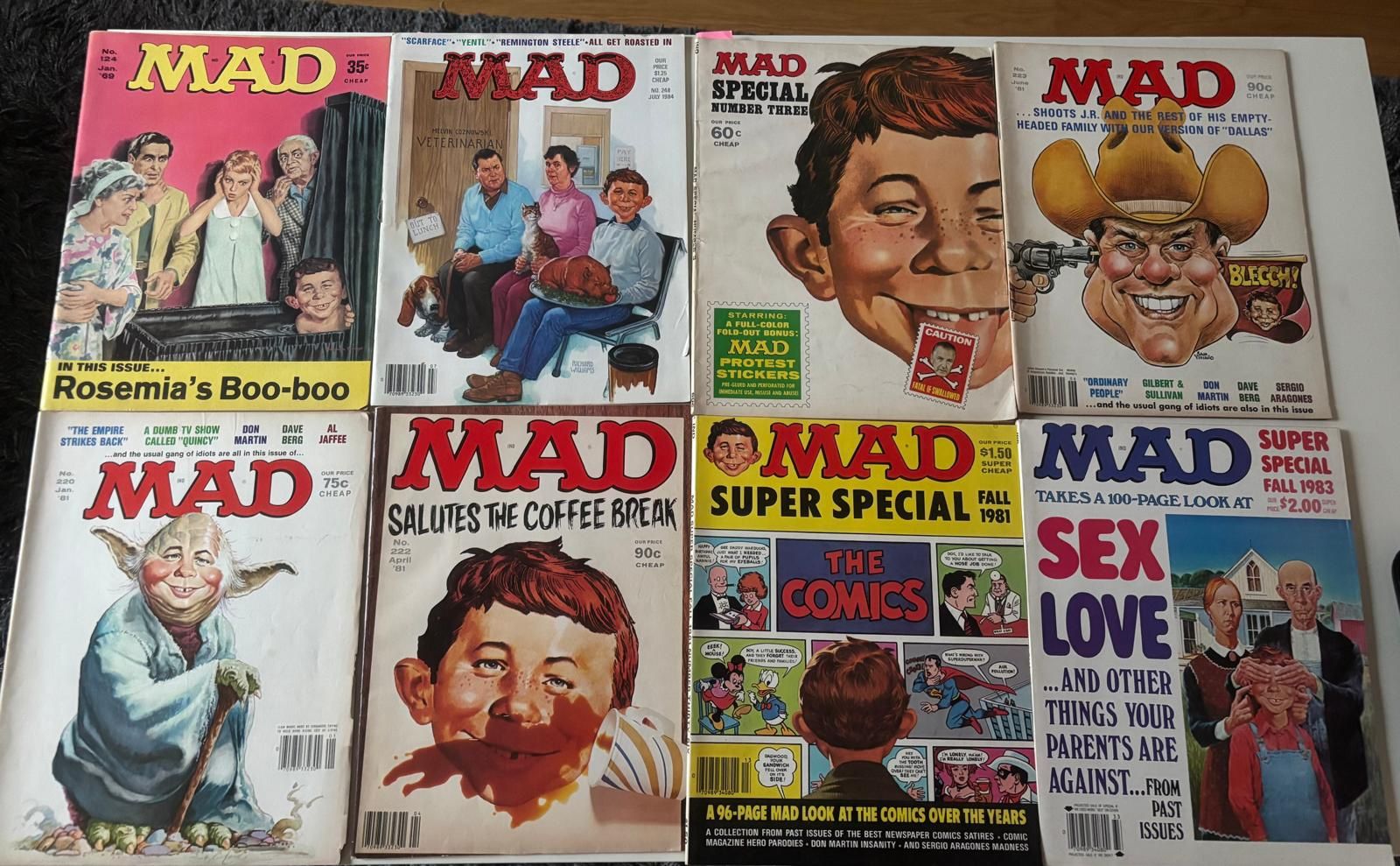 Vintage 1970's/60's Magazine/Comic Books Collection n.6