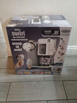 Ninja swirl soft serve ice cream machine !!