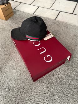 Gucci GG Canvas Baseball Cap Black