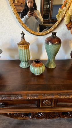 Three-piece glass set