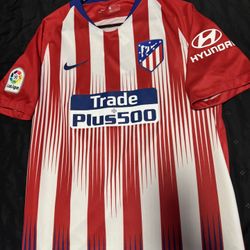 2018 ATHLÉTICO MADRID LA LIGA PATCH RARE SOCCER JERSEY