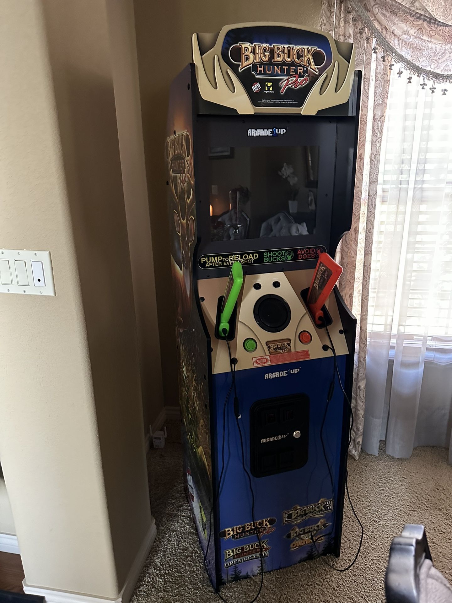 Big Buck Hunter Pro Arcade Game - P/u Monument
