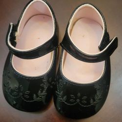 Black Infant Dress Shoes 

