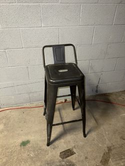 Stackable Metal Bar Stools