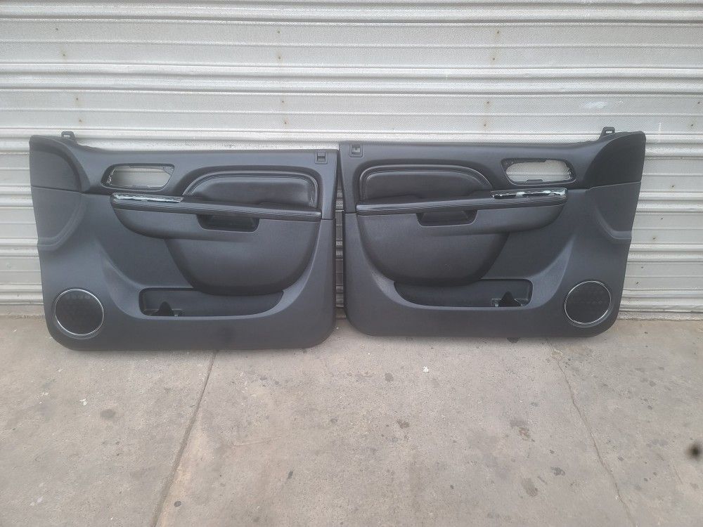 2010 to 2014 Tahoe Silverado front door panels