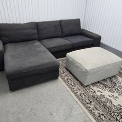 Grey Sectional Delivery Available 🚚