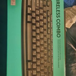 Wireless Keyboard With Mouse