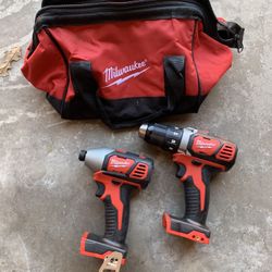 M18 Kit Impact Driver Drill Milwaukee (tool Only)