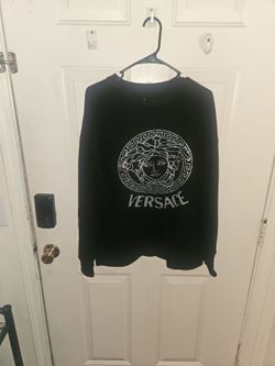 Sweat Shirt Inspired by  Versace Size XL  made with quality blanks and high quality heat transfer glitter vinyl. Can be made with many colors and size