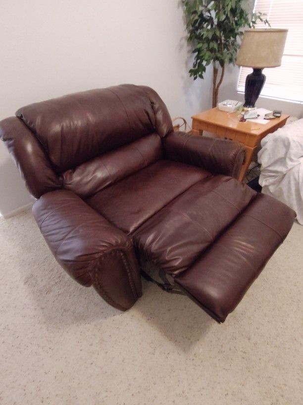 Reclining Leather Couch And Loveseat