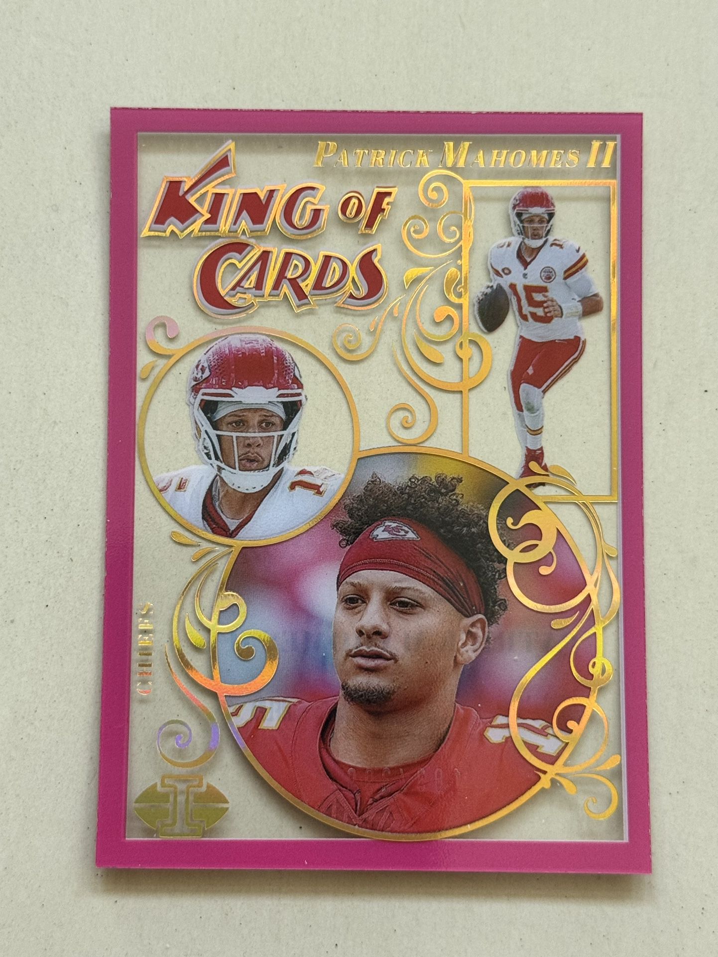 2023 Illusions Patrick Mahomes King of Cards Pink /399  Kansas City Chiefs 