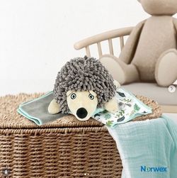 NEW - Norwex Hedgehog Dusting Mitt, Dusting Mitt, Plush Toy, BacLock tech Cleaning