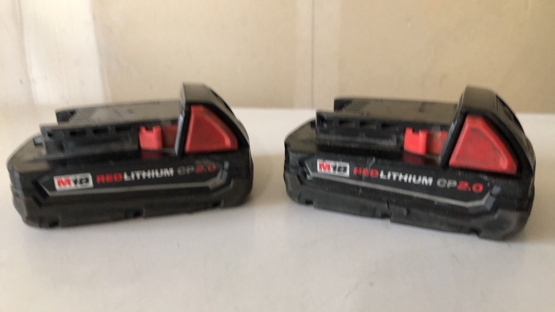 Milwaukee Batteries $25 Each