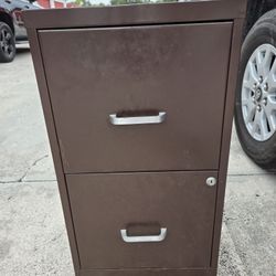 2 Drawer Letter Size File Cabinet 