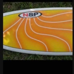 6'4" NSP Surfboard Fun Shape New