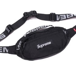 Supreme Waist Bag (SS18) - Black