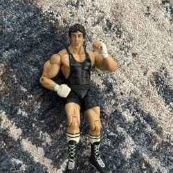 Rocky Balboa action figure, specifically the "Training gear" version from the Rocky III Collectors Series by Jakks Pacific