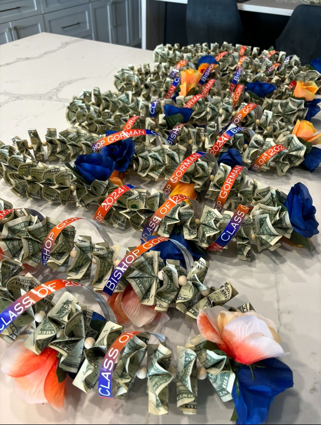 Graduation Money Lei