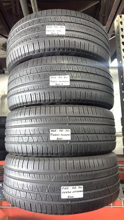 ✅ 4 Used Tires 265/45R20 PIRELLI SCORPION VERDE ALL SEASON 265 45 20