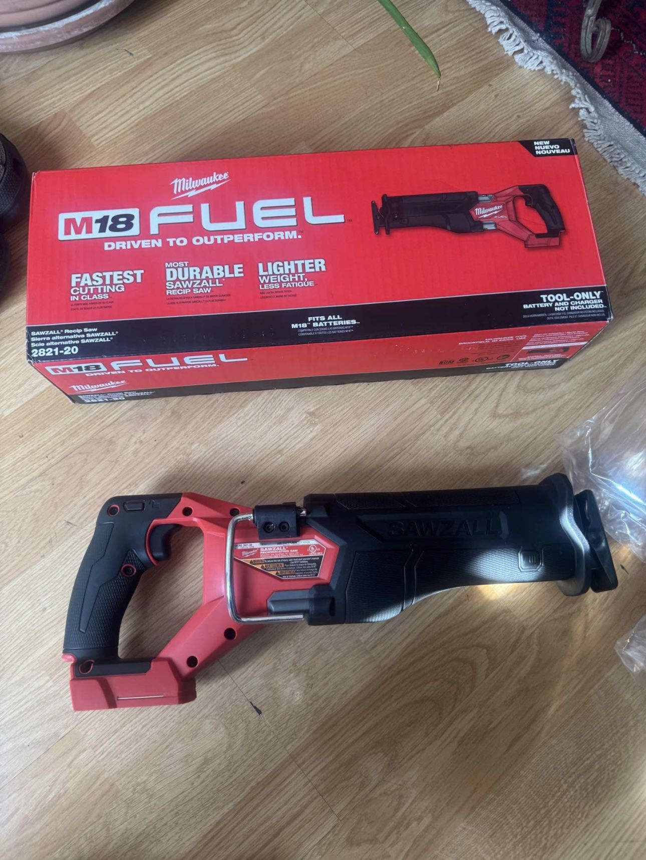 MILWAUKEE SAWZALL tool Brand New