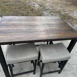 Table And Benches