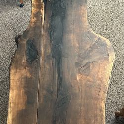 Live Edge Maple table