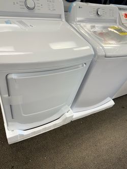 LG WASHER AND DRYER TOP LOAD SET ON SALE