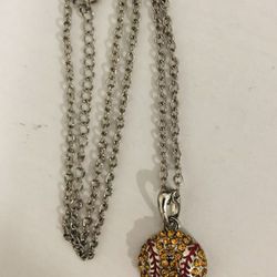 Softball necklace