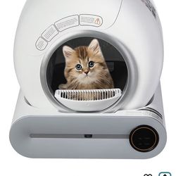 Self Cleaning Cat Litter Box with Real-time Monitoring and Automatic Cleaning for Multi-Cat Households Smart Pet Toilet with Mobile App Control