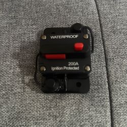 200 Amp Circuit Breaker with Manual Reset