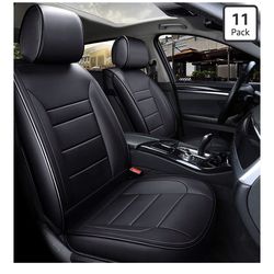 Seat Cover 5 Seats Full Set Universal Fit for Most Sedan SUV Truck Pickup