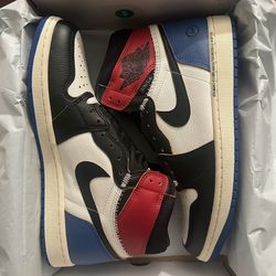 Jordan 1s Fragment x Union LA Varsity Red