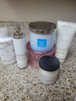 Bath & Body Works White T-Shirt Collection** 🤍