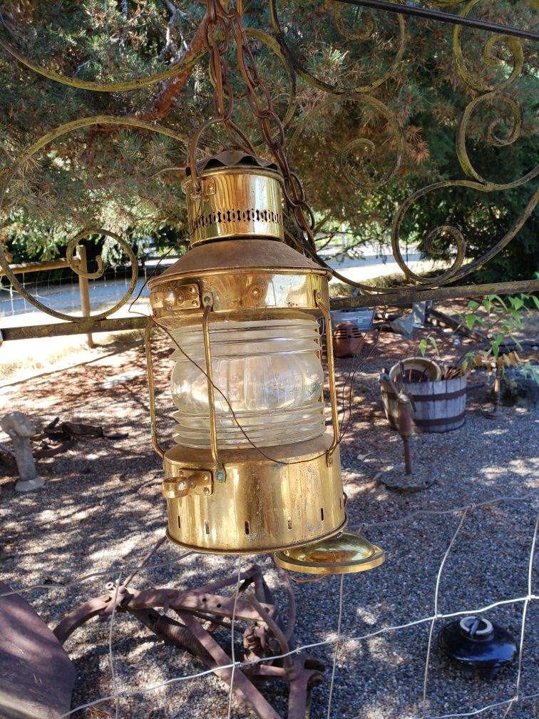 Old ship lights