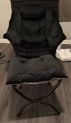 Lazy chair and ottoman