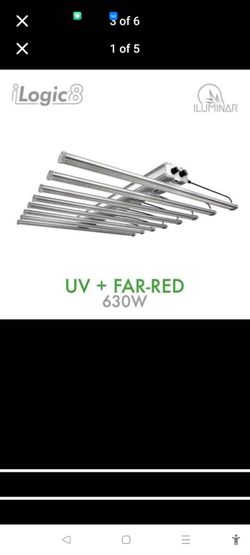 Led grow light plants