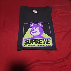 Protection From Suckas Supreme Shirt.This Item Is A Size Large And Brand New .