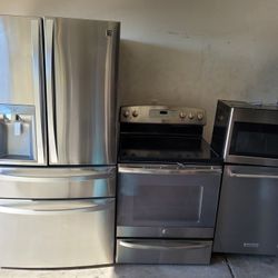 Stainless Steel Kitchen Appliances Delivery Available