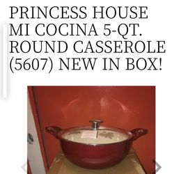 Princess House Mi Cocina 5-qt Casserole 