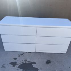 IKE@  M@LM 6 DRAWER DRESSER 
