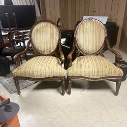 Pair Of Oversized Armchairs