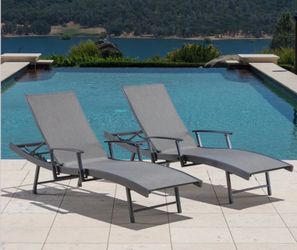 Chaise Lounge 2PK
