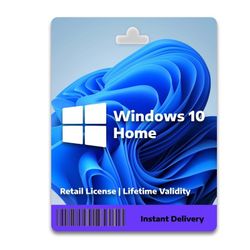 Microsoft Windows 10 Home  Key Golbe Lincense key
