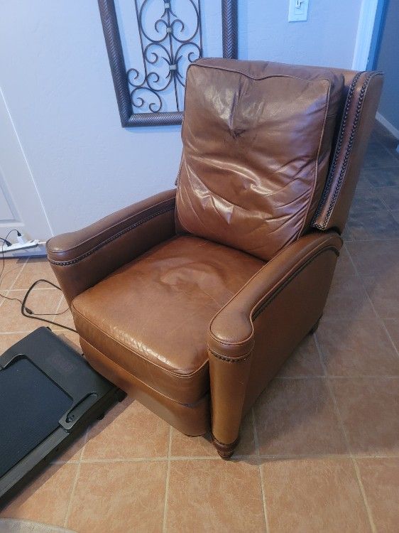 Leather Recliner Chair