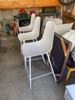 Poly and Bark Barstools