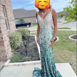 Mermaid Style Prom Dress