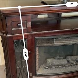 Infrared Fireplace Heater/Entertainment Center